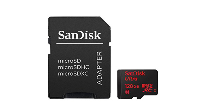  MicroSDXC 128 Go SanDisk Ultra UHS I 