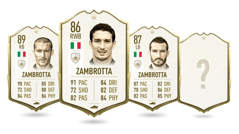 FIFA 20 Icônes Gianluca Zambrotta