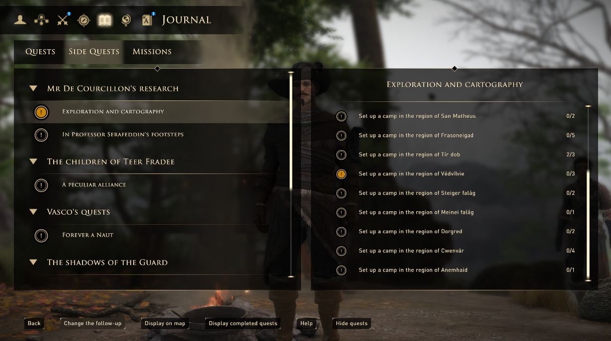 Advance Quest Step In Journal