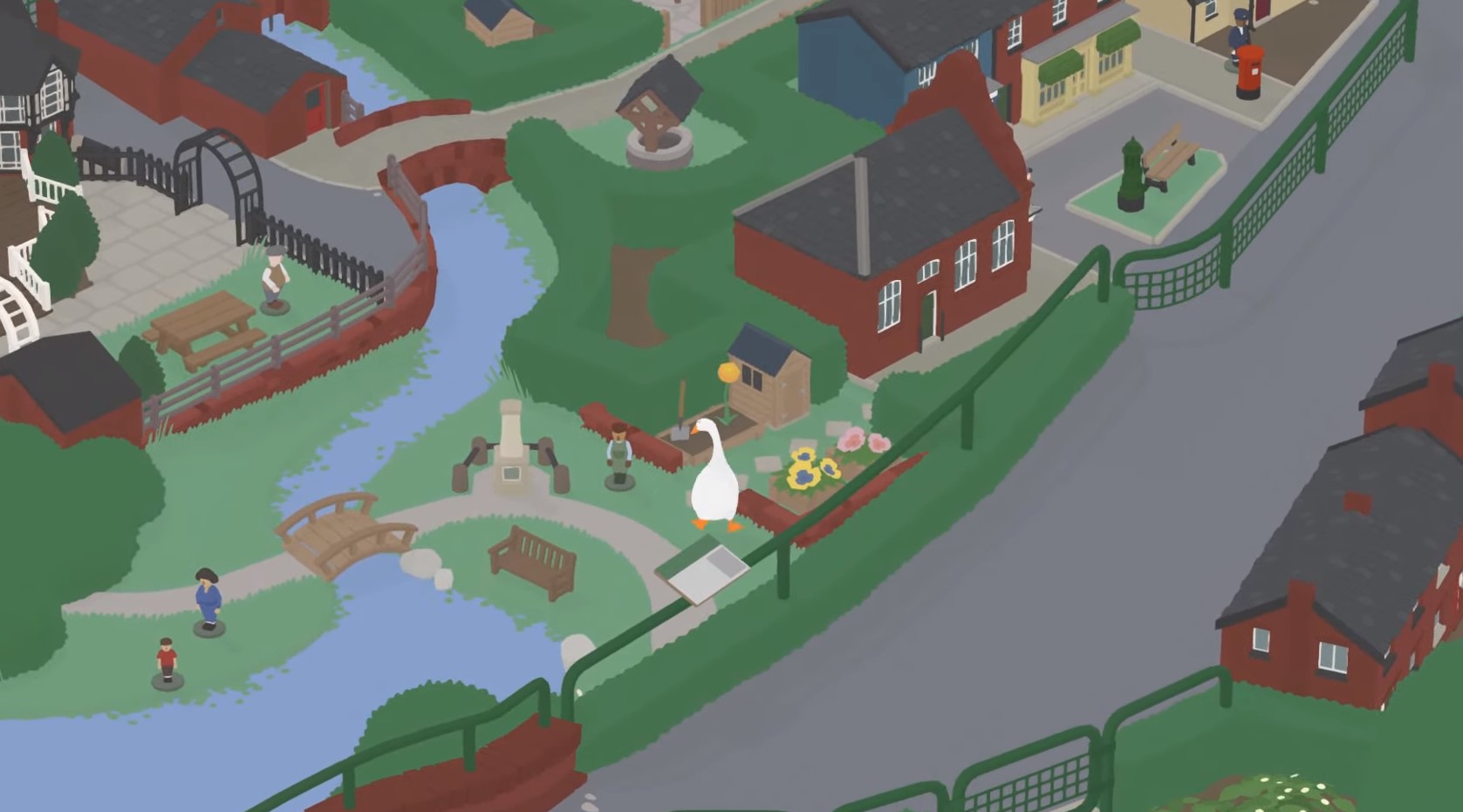 Untitled Goose Game comment effectuer toutes les tâches du village modèle