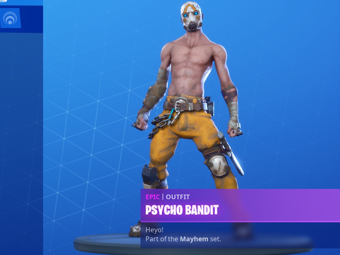 Psycho pour Bonus Skin