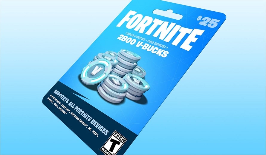 Des cartescadeaux Fortnite seront disponibles pendant les