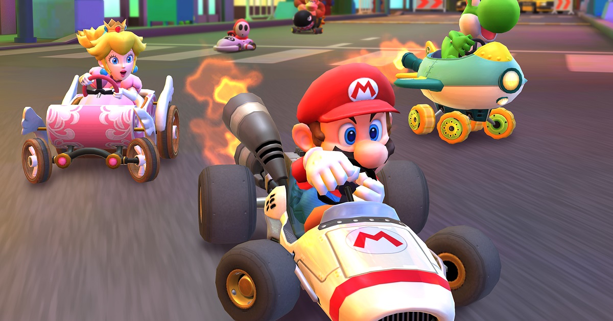 Mario Kart Tour Comment Utiliser Une Banane G Ante Trois Fois