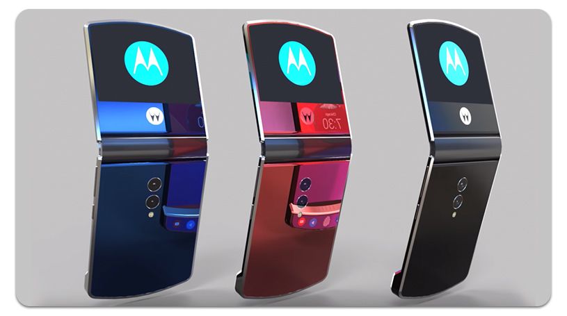 Concept pliable de Motorola Razr