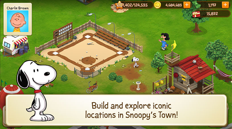 Le conte de la ville de Snoopy