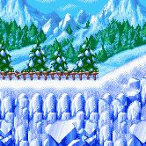 Zone de montagne de glace, Sonic Advance
