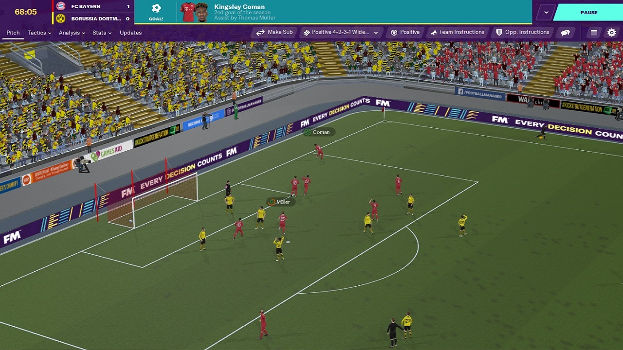 Football Manager 2020 3D Capture d'écran