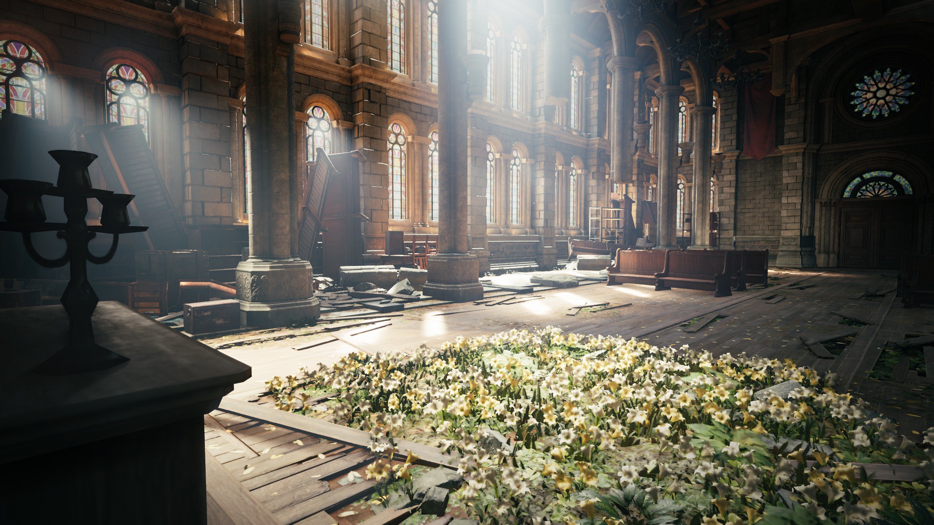 L'église Final Fantasy VII Remake