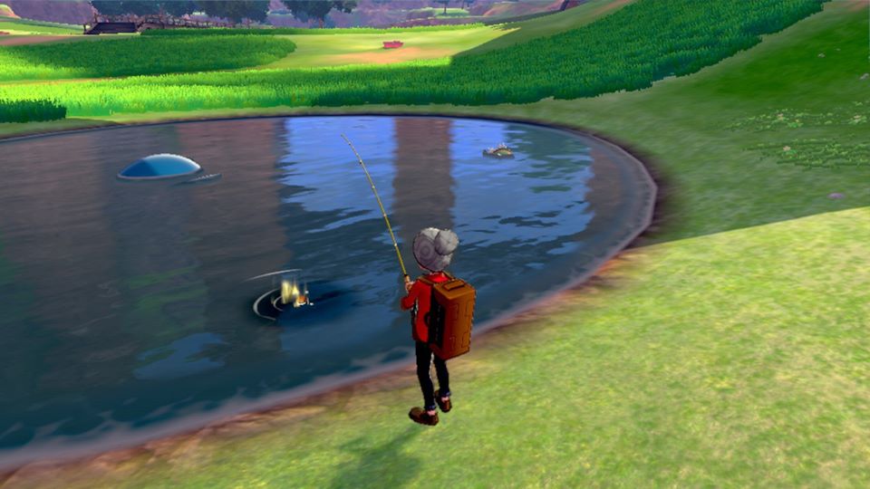 Brilliant Fishing dans Pokemon Sword and Shield