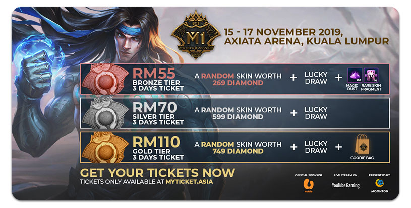 Billets Mobile Legends Bang Bang World Championship