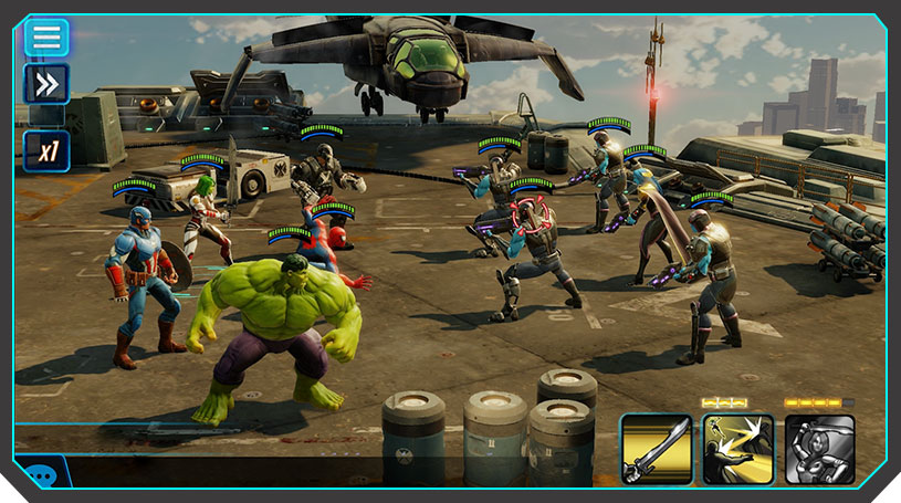 Marvel Strike Force - Top 5 des jeux mobiles Gacha