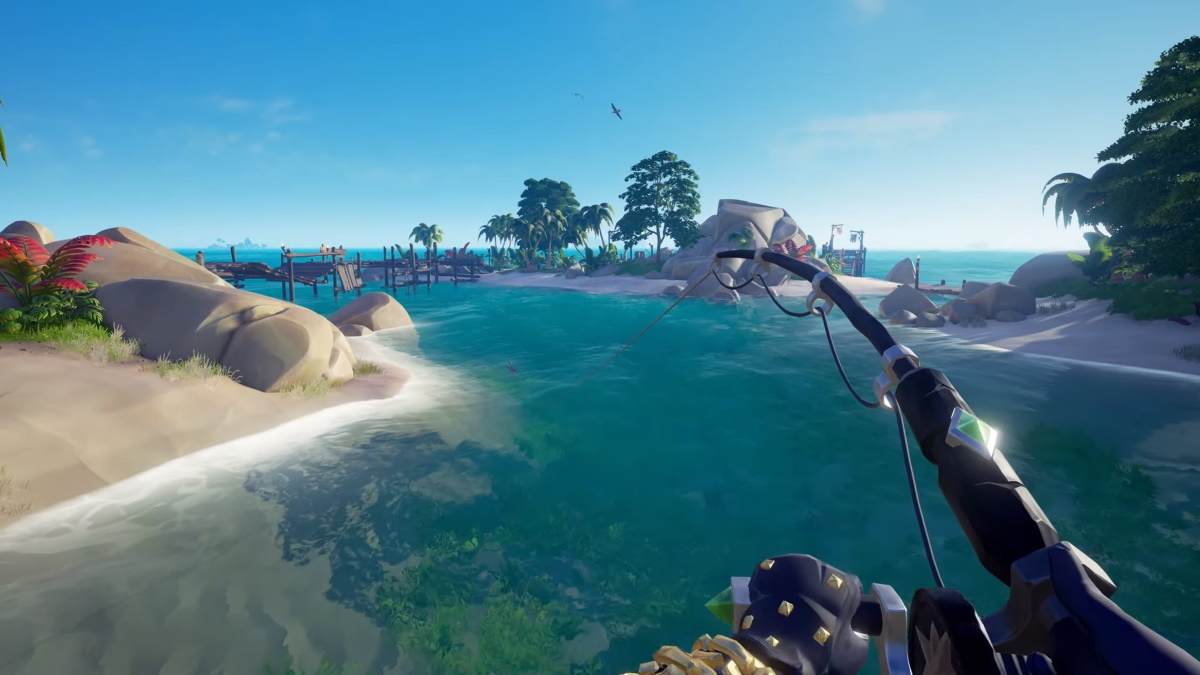 Comment obtenir la canne à pêche en obsidienne dans Sea of Thieves