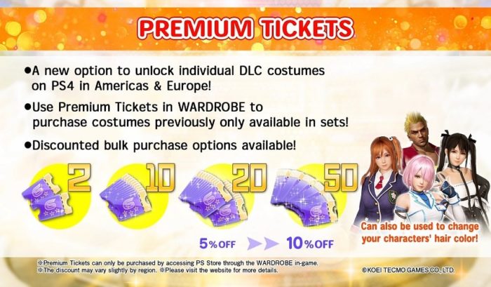 Microtransactions Dead or Alive 6