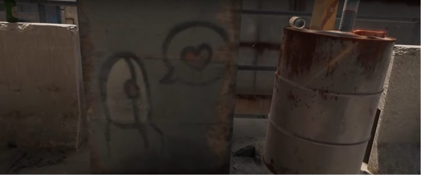 Half-Life: Alyx Easter Eggs Portal Turret Graffiti