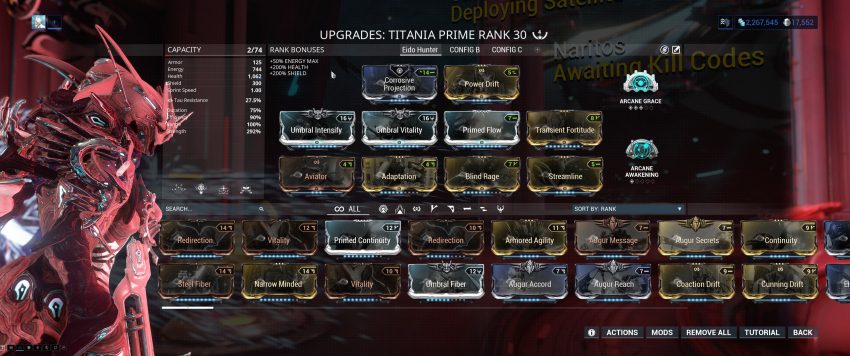 Titania Prime Build