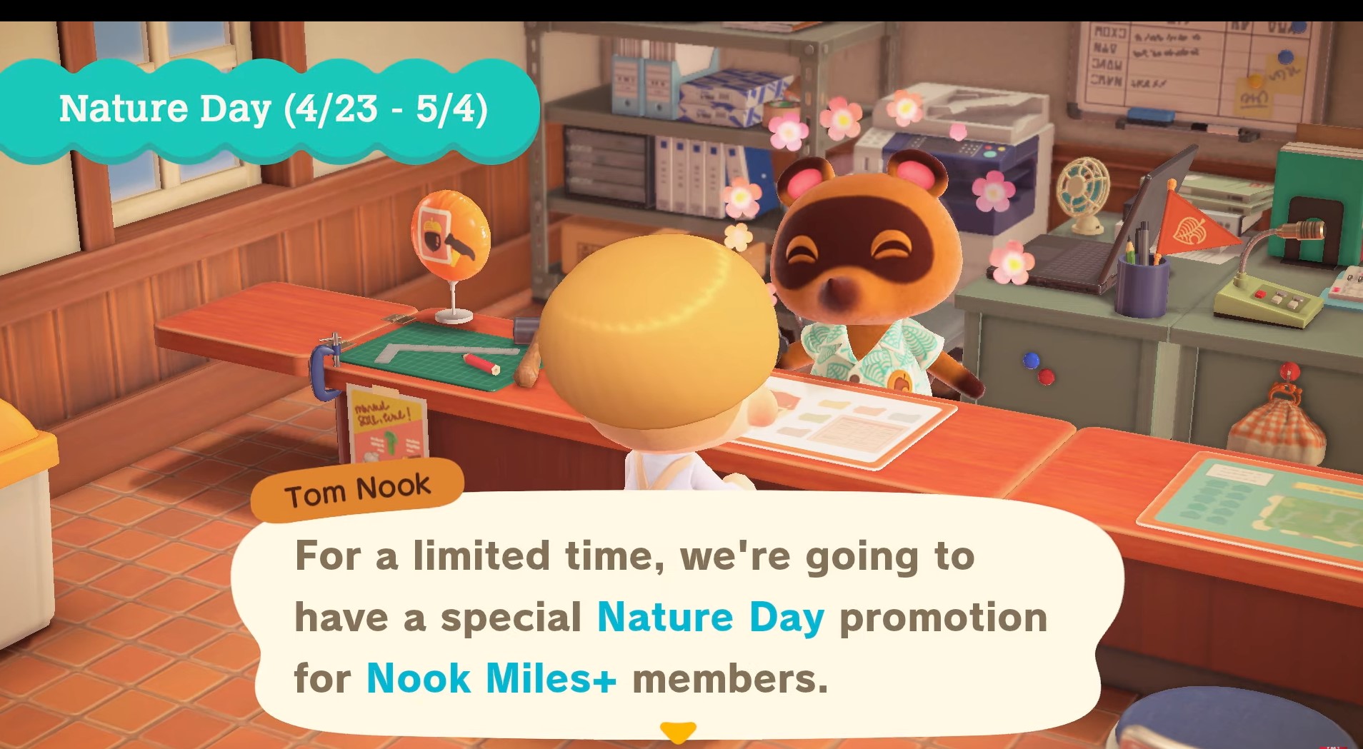 Animal Crossing New Horizons mise à jour gratuite à venir le 23 avril