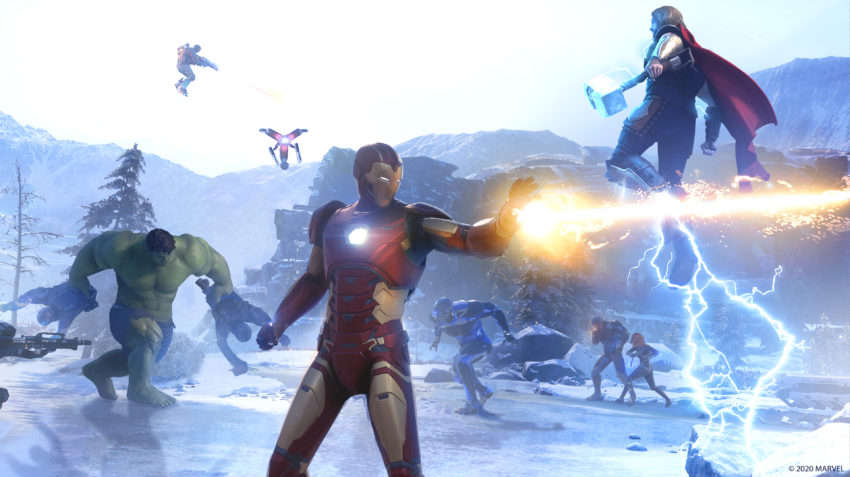 Fonctionnement de la coopérative War Zones dans Marvel's Avengers