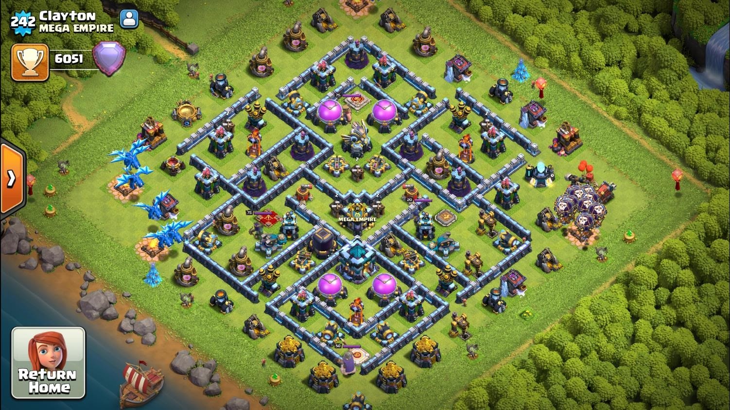 how to build a good base clash of clans bluestacks