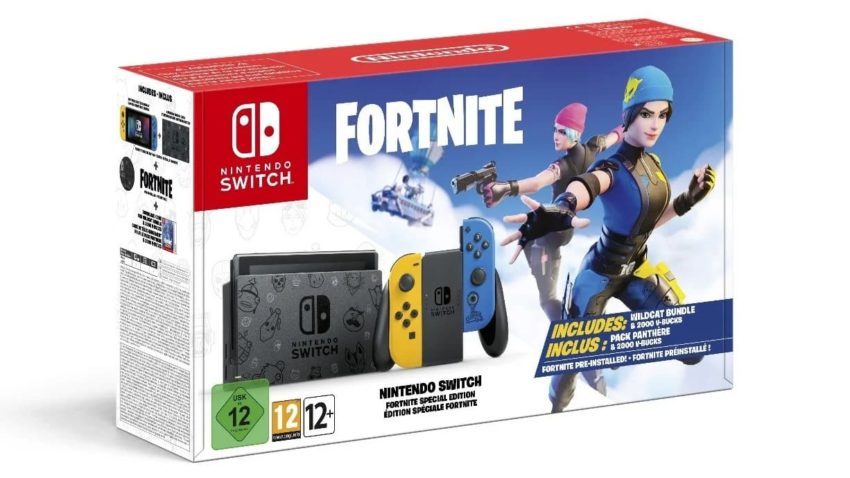 Nintendo Switch Édition Limitée Fortnite