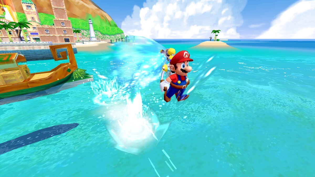 Quelles Sont Les Commandes De Super Mario Sunshine Dans Super Mario 3D