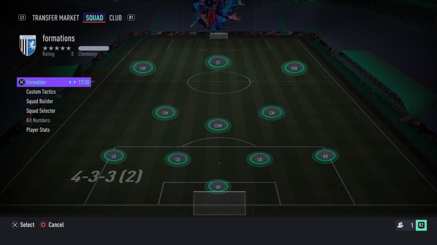 Formation FIFA 21 4-3-3 (2)