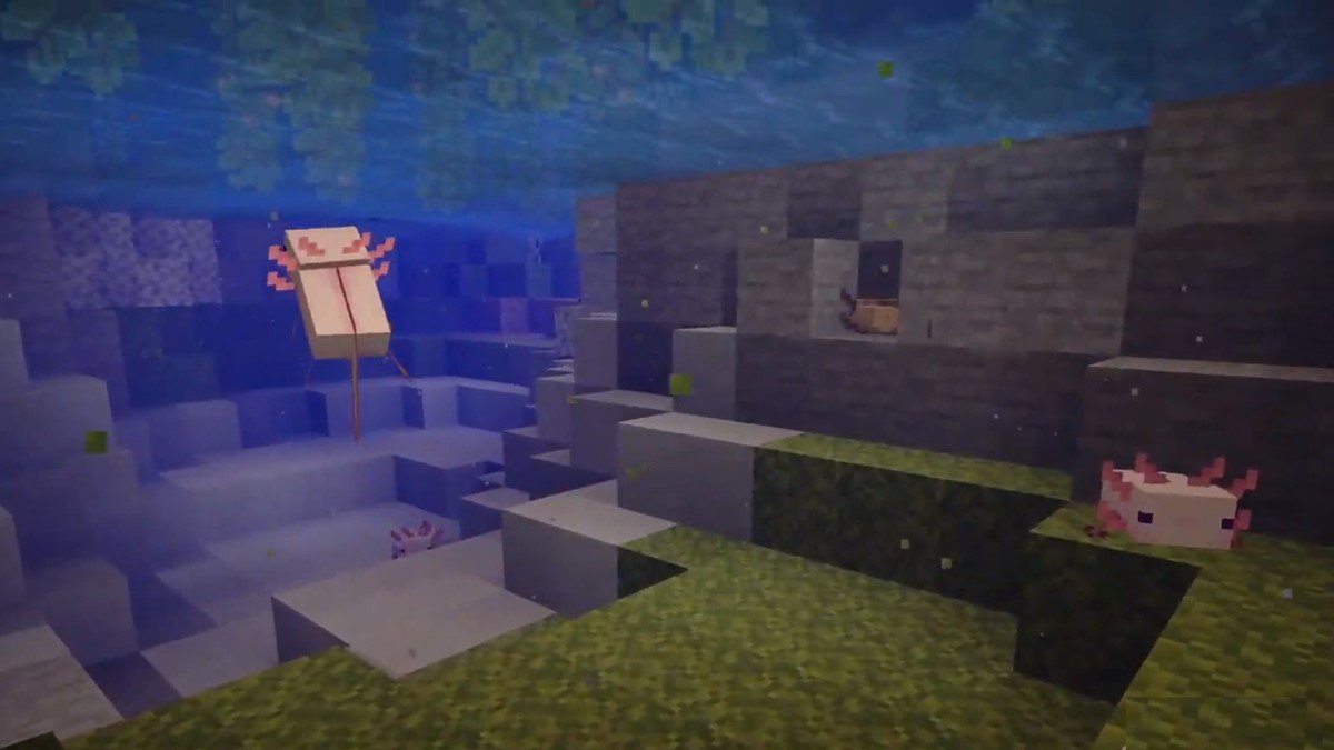 Comment trouver et acquérir Axolotl dans la mise à jour Minecraft Caves