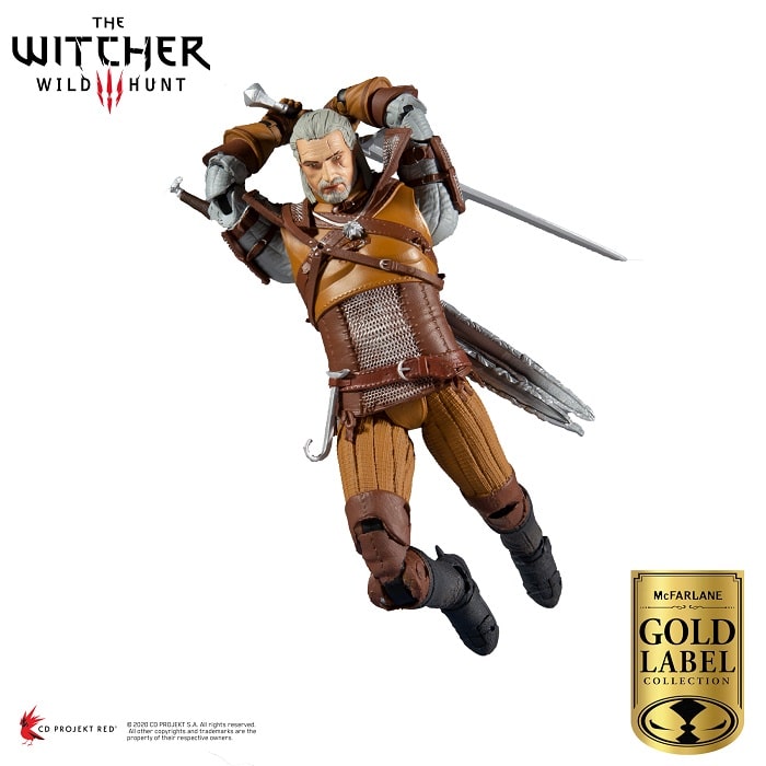 The McFarlane Gold Label Collection: Geralt of Rivia de The Witcher 3: Wild Hunt