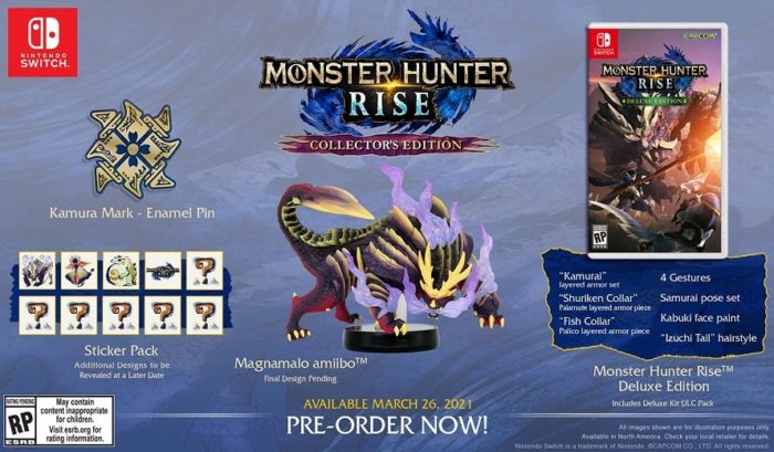 Précommande de Monster Hunter Rise