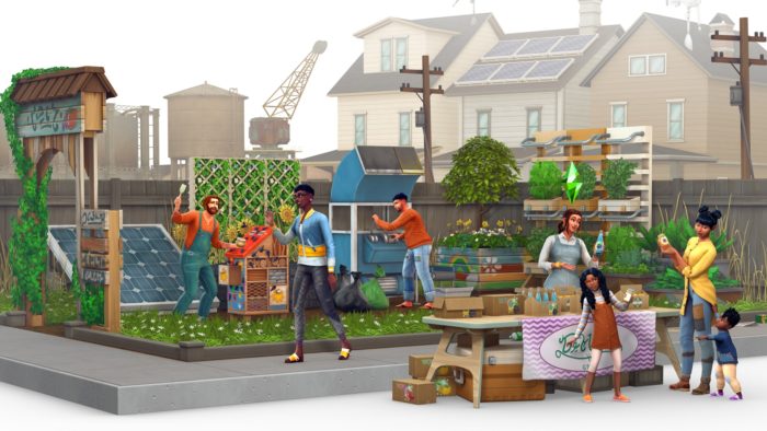 Les Sims 4: mode de vie écologique