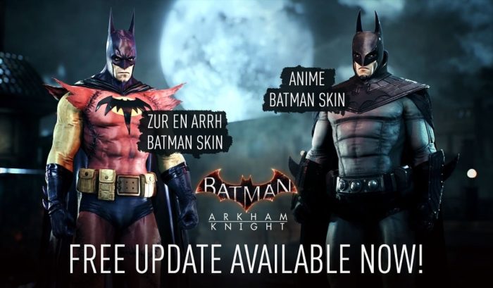 Skins de Batman: Arkham Knight