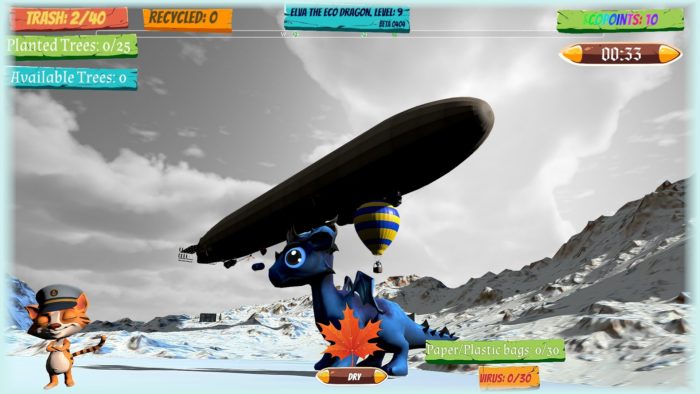 Capture d'écran d'Elva the Eco Dragon