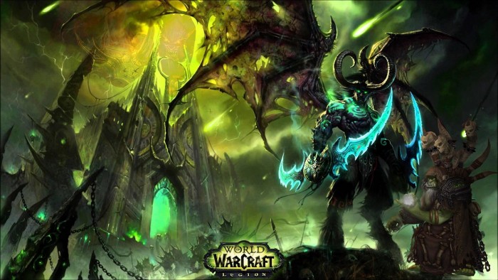 Écran de la légion de World of Warcraft