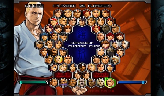 King of Fighters 2002 Match illimité