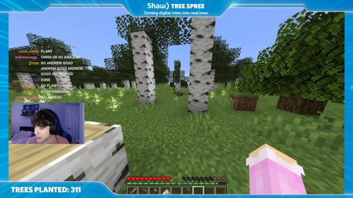 Capture d'écran de Shaw Tree Spree
