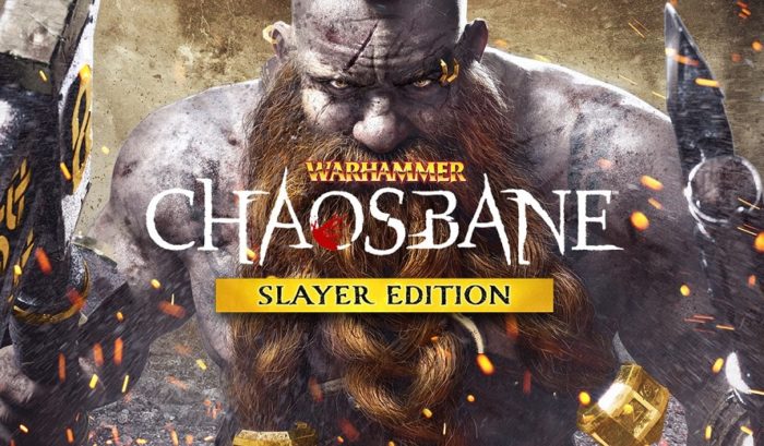 Bannière promotionnelle Warhammer Chaosbane.