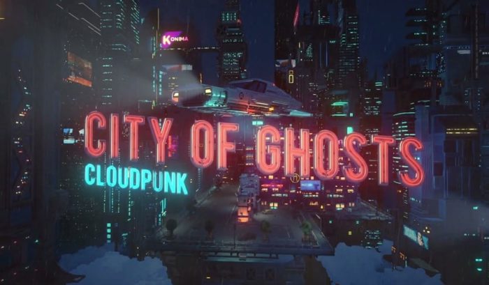 Cloudpunk - Art clé City of Ghost