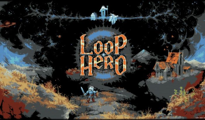 Écran de titre de Loop Hero