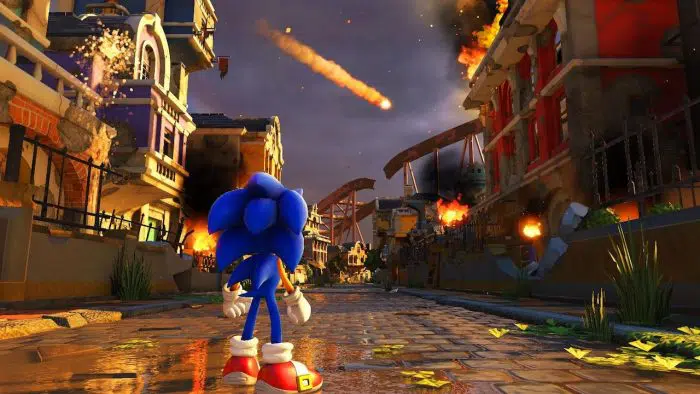 Écran principal de Sonic Forces 1280x