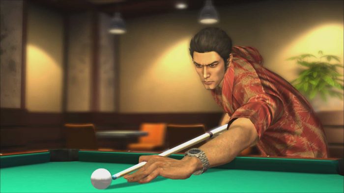 Capture d'écran du mini-jeu Yakuza Kiwami 3