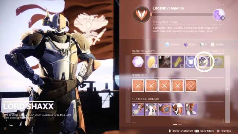 Débloquer Cry Mutiny dans Destiny 2