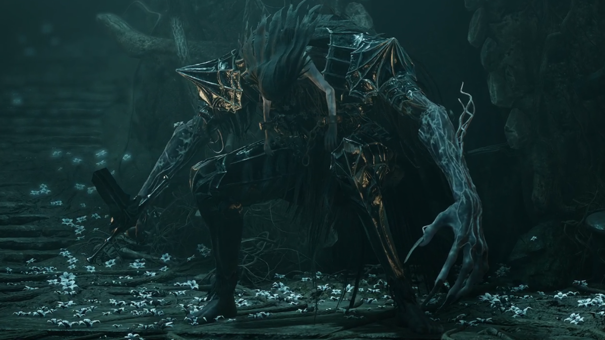 Une image de Harrower Dervla dans le cadre d'un article sur la façon de la battre dans Lords of the Fallen (LotF)