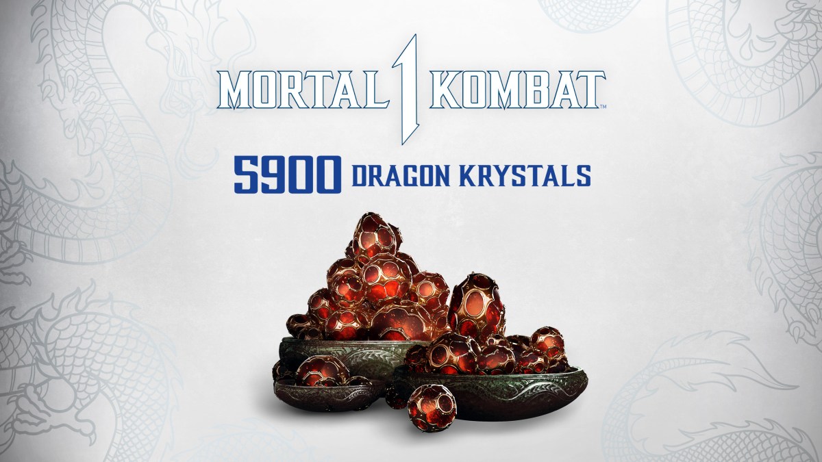 Une image de Mortal Kombat 1 montrant une pile de Dragon Krystals, qui ressemblent à des œufs de dragon rouges et dorés, dans le cadre d'un article sur la façon de les obtenir dans le jeu.