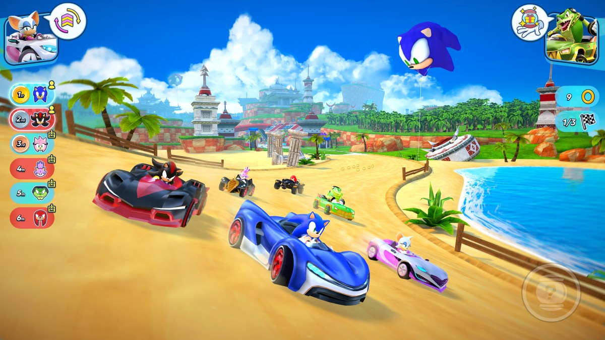 Sonic Racing sur Apple Aracde.