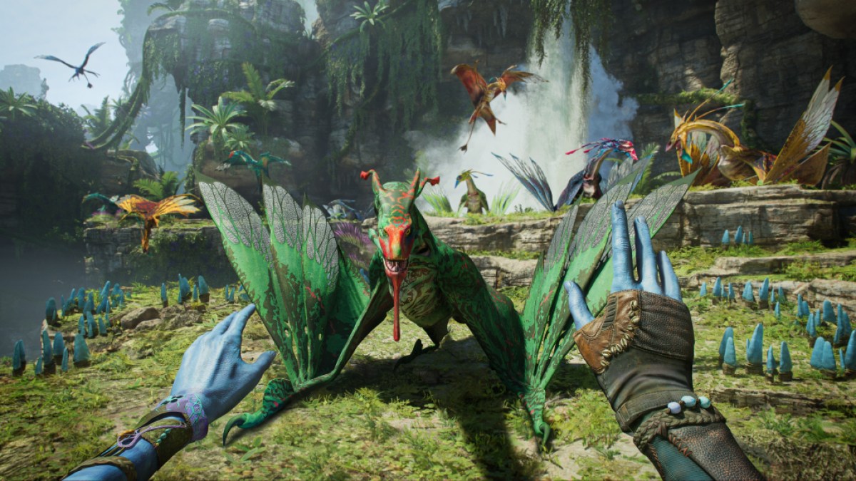 Avatar Frontiers of Pandora Aperçu du monde ouvert d'Ubisoft Na'vi Ikran