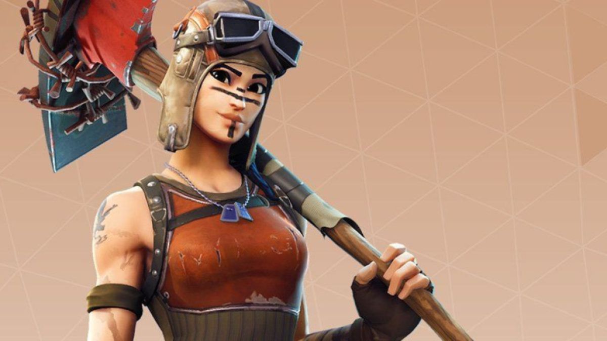 Le skin Renegade Raider dans Fortnite.