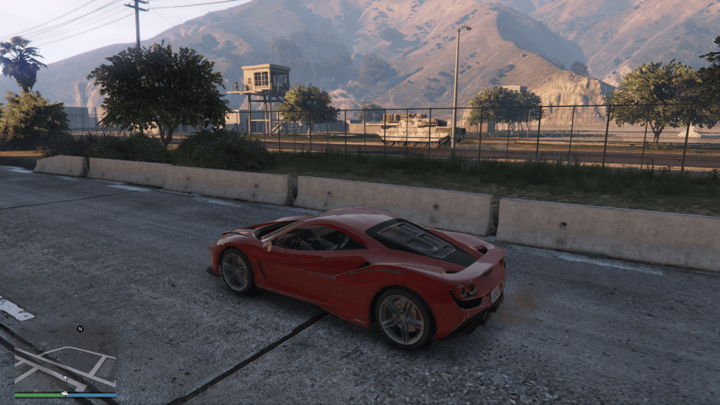 Où trouver la base militaire et Rhino dans GTA 5