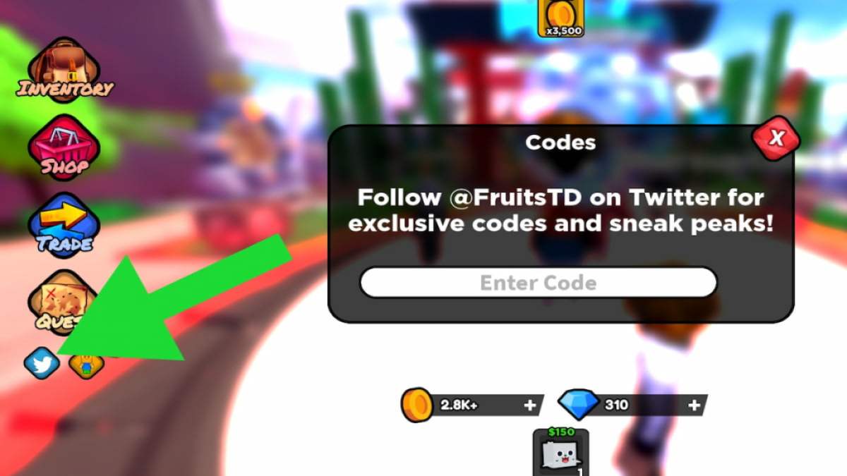 Comment utiliser des codes dans Fruit Tower Defense