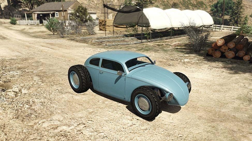 BF Weevil Personnalisé dans GTA 5. 