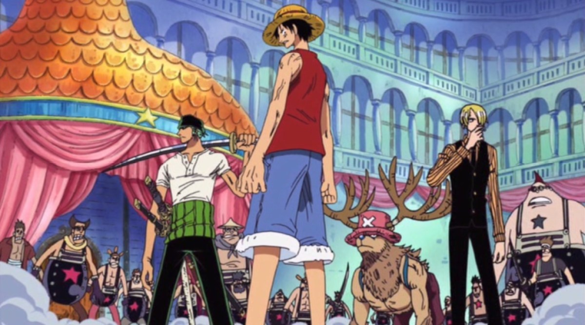 Frame Jump #10 : Ce que One Piece signifie pour moi.  Cette image fait partie d'un article sur la liste de remplissage One Piece – Chaque épisode et arc que vous pouvez ignorer