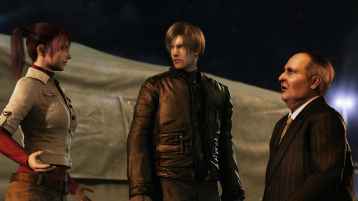 Claire et Léon dans Resident Evil Degeneration